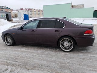2002 BMW 7 серии 745i IV (E65/E66), фиолетовый, 785000 рублей, вид 4