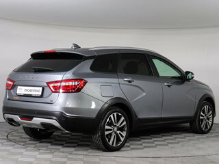 2019 Lada (ВАЗ) Vesta SW I, серый, 1217000 рублей, вид 5