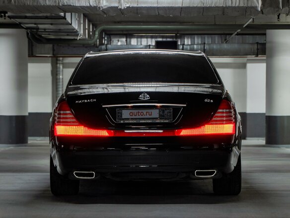 2007 Maybach 62 S I, чёрный - вид 3