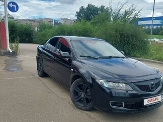 2007 Mazda 6 I (GG) Рестайлинг, чёрный, 700000 рублей, вид 2