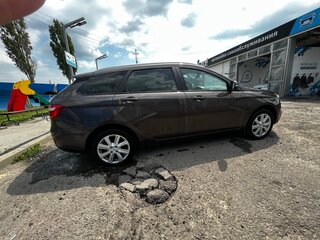 2020 Lada (ВАЗ) Vesta SW I, коричневый, 1150000 рублей, вид 5