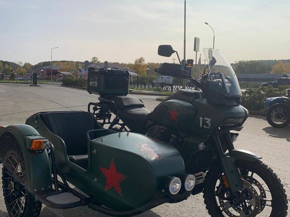 2021 Harley-Davidson Pan America, зелёный - вид 6