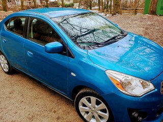 2019 Mitsubishi Mirage VI Рестайлинг, голубой, 1300000 рублей, вид 1