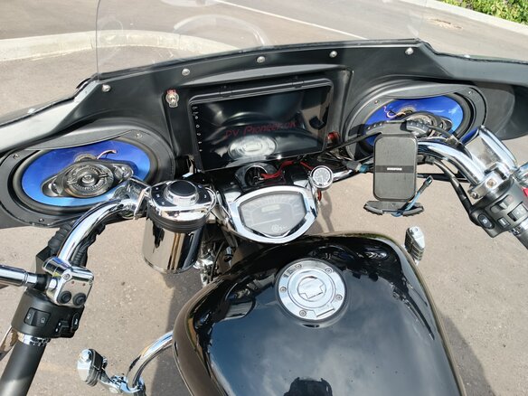 2006 Yamaha XVS1300, чёрный, 650000 рублей - вид 6