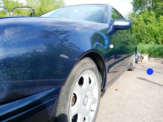 1999 Mercedes-Benz E-Класс 240 II (W210, S210), синий, 550000 рублей, вид 2