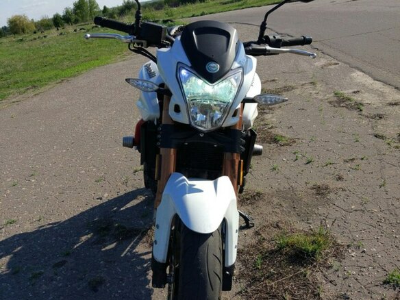 2013 Stels 600 Benelli, белый - вид 2