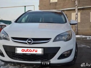 2014 Opel Astra J Рестайлинг, белый, 1100000 рублей, вид 3