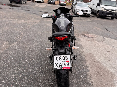 2013 Kawasaki ER-6F (Ninja 650R), чёрный, 490000 рублей, вид 5