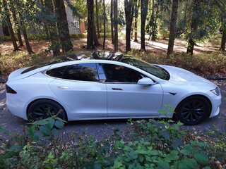 2018 Tesla Model S 100D I Рестайлинг, белый, 3200000 рублей, вид 5