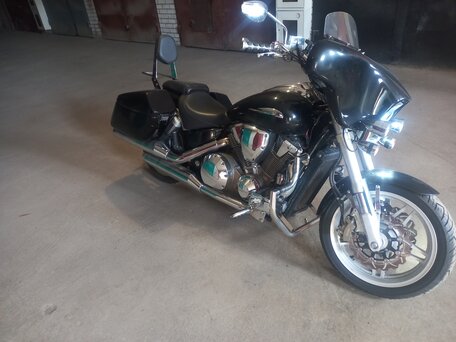 2004 Honda VTX 1800, чёрный, 800000 рублей, вид 1