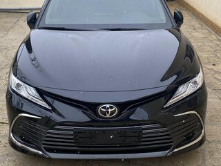 2021 Toyota Camry VIII (XV70) Рестайлинг, чёрный, 3600000 рублей, вид 4