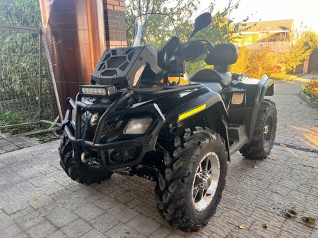 2011 BRP Can-Am Outlander 800, чёрный, 1100000 рублей, вид 2