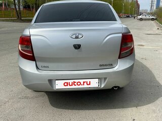 2012 Lada (ВАЗ) Granta I, серебристый, 390000 рублей, вид 3
