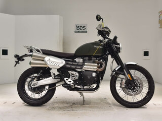 2020 Triumph Scrambler, зелёный, 1200000 рублей, вид 1