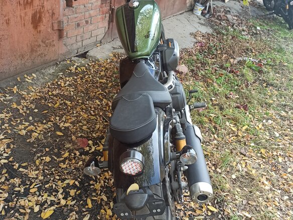 2014 Yamaha XV950 Bolt, зелёный, 600000 рублей - вид 6
