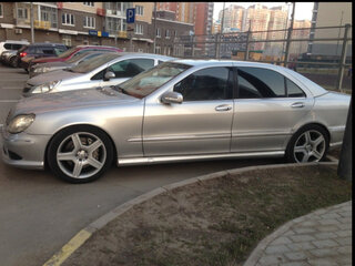 2003 Mercedes-Benz S-Класс AMG 55 AMG Long I (W220) Рестайлинг, серебристый, 999999 рублей, вид 4
