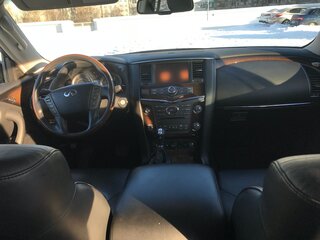 2014 Infiniti QX80 I, чёрный, 2600000 рублей, вид 4