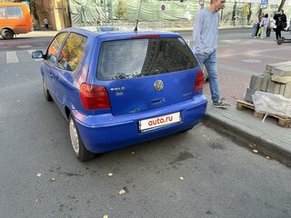 2000 Volkswagen Polo III Рестайлинг, синий, 90000 рублей, вид 4
