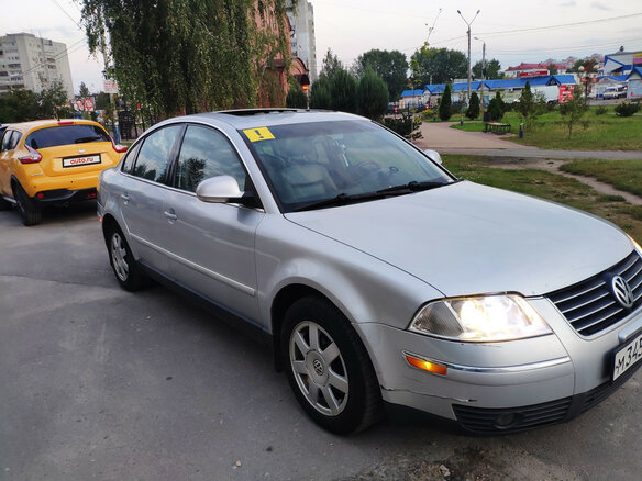 2003 Volkswagen Passat B5 Рестайлинг, серебристый