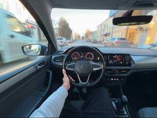 2021 Volkswagen Polo VI, синий, 1650000 рублей, вид 5