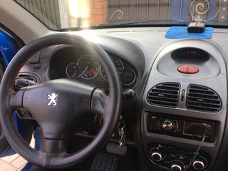 2007 Peugeot 206, синий, 260000 рублей, вид 3