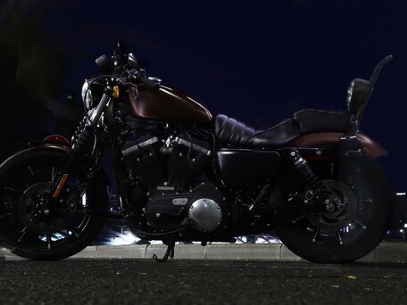 2018 Harley-Davidson Sportster 883, коричневый, 850000 рублей, вид 2