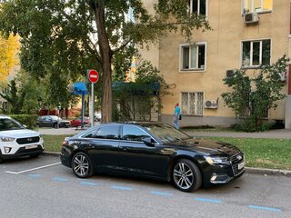 2018 Audi A6 40 TDI V (C8), серый, 4190000 рублей, вид 2