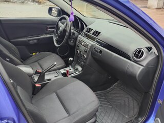 2006 Mazda 3 I (BK) Рестайлинг, синий, 430000 рублей, вид 5