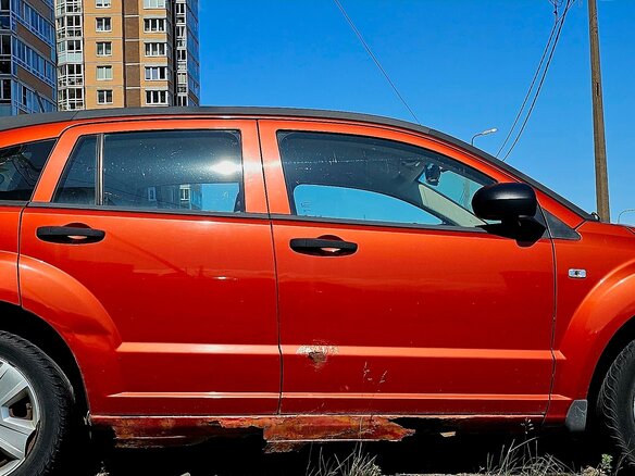 2007 Dodge Caliber I, оранжевый, 465000 рублей - вид 7
