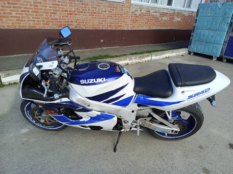 1996 Suzuki GSX-R 750, синий, 325000 рублей, вид 4