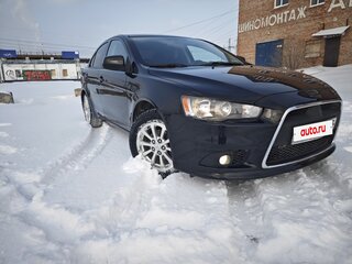 2013 Mitsubishi Lancer X Рестайлинг, чёрный, 750000 рублей, вид 5