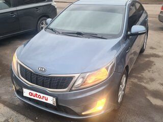 2011 Kia Rio 4-speed III, голубой, 840000 рублей, вид 2