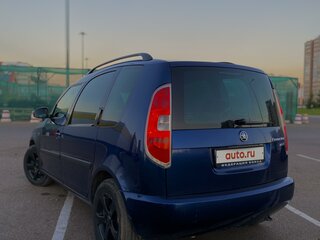 2009 Skoda Roomster I, синий, 700000 рублей, вид 4
