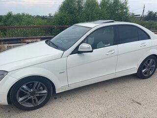 2008 Mercedes-Benz C-Класс 180 Kompressor III (W204), белый, 1050000 рублей, вид 3