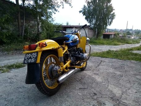 1972 Урал M-66, жёлтый, 350000 рублей, вид 3