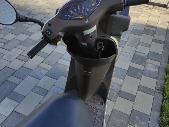 2004 Honda Dio, бежевый, 89000 рублей - вид 11