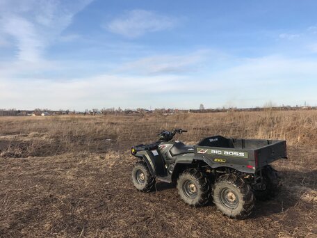 2010 Polaris Sportsman 6x6, зелёный, 880000 рублей, вид 1