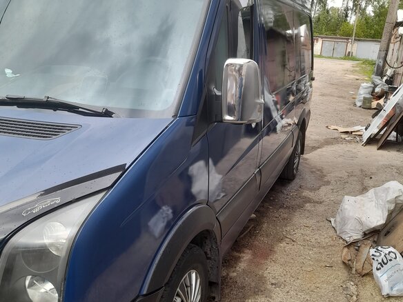 2007 Volkswagen Crafter, синий, 1699000 рублей - вид 15
