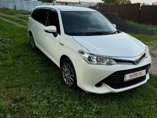 2017 Toyota Corolla Fielder XI (E160, E170, E180) Рестайлинг 1, белый, 1090000 рублей, вид 4
