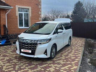 2020 Toyota Alphard III Рестайлинг, белый, 5850000 рублей, вид 1