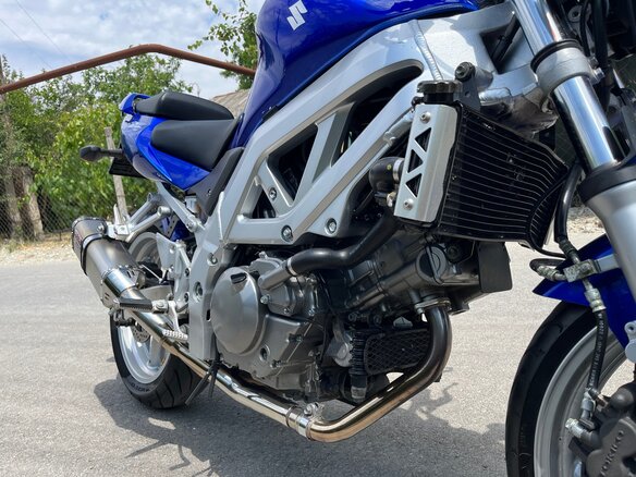 2004 Suzuki SV 650, синий, 500000 рублей - вид 1