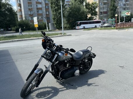 2013 Harley-Davidson Dyna Wide Glide, серый, 1050000 рублей, вид 1