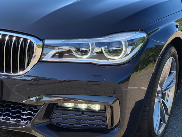 2016 BMW 7 серии 730i VI (G11/G12), чёрный - вид 1