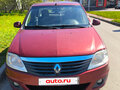 2011 Renault Logan I Рестайлинг, красный, 490000 рублей
