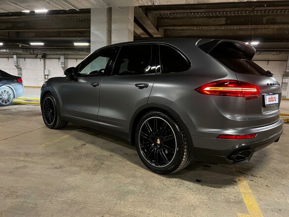 2015 Porsche Cayenne II Рестайлинг (958), коричневый, 4600000 рублей - вид 6