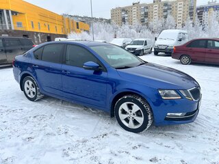 2018 Skoda Octavia III (A7) Рестайлинг, синий, 2150000 рублей, вид 4