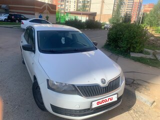 2014 Skoda Rapid I, белый, 500000 рублей, вид 2