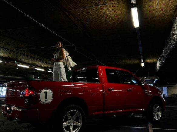 2012 Dodge RAM IV (DS/DJ), красный - вид 3