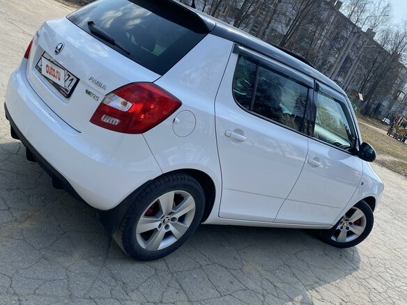 2013 Skoda Fabia RS II, белый, 890000 рублей - вид 6
