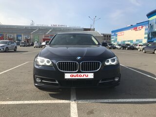2014 BMW 5 серии 528i xDrive VI (F10/F11/F07) Рестайлинг, синий, 1890000 рублей, вид 2